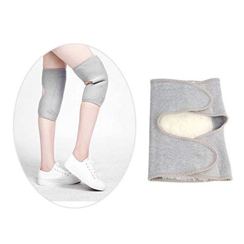 DOITOOL 2Pcs Aquecedores Joelho Polainas Luva de Lã Quente Térmica Joint Brace Suporte Joelho Brace