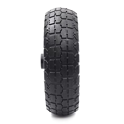 (2Pack) 10‘’ Replacement Tire for Gorilla Cart Solid Polyurethane