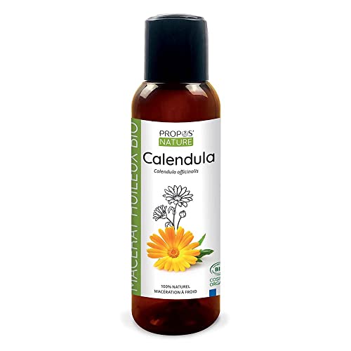 Huile Végétale de Calendula Bio - Origine France - 100 ml - Propos'Nature