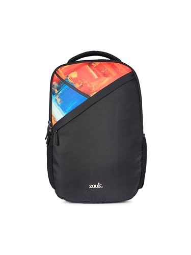 Image of ZOUK Taaran Backpack - Large 2 Compartment Backpack, 18.5L with Spacious Interiors Bags For School, Office, College, Gift For Men & Women