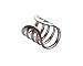 Handmade Single Multi Band Adjustable Ear Cuff, 925 Sterling Silver Clip On Ear Wrap Non Piercing Huggie Earrings for Women, Wide Small Ear Wrap Faux Ear Cartilage Clips, By MiYa Jewelry Creations