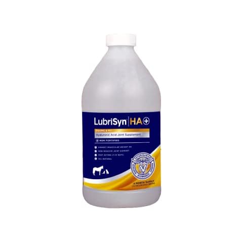 LubriSynHA + MSM Pet & Equine Joints Supplement, 64oz Cover