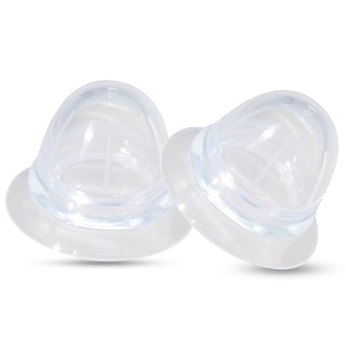 MACQIU Nippelsauger 2 Set,Silikon Nippel Sucker Nippelkorrektor Nippelabzieher Brustwarzen Stimulator erotisches Sex Spielzeug ab 18 für die Frauen (Kein Muster)