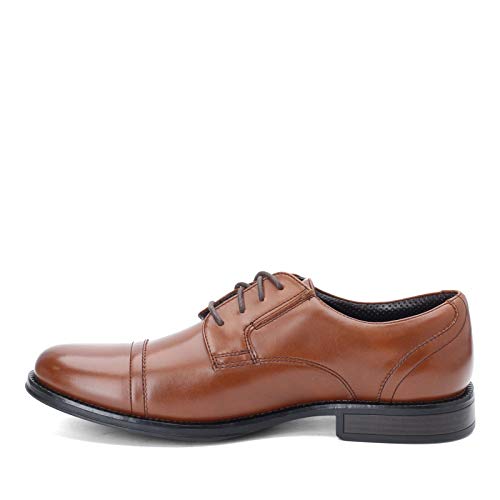 Dockers Mens Garfield Dress Cap Toe Oxford Shoe - Wide Widths Available, Tan, 11.5 W #TOP12
