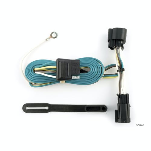 CURT 56046 Vehicle-Side Custom 4-Pin Trailer Wiring Harness, Fits Select Chevrolet Impala