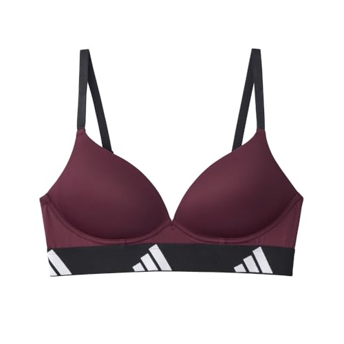 adidas ノンワイヤーブラジャーADIDAS(アディダス) 吸汗速乾 ふんわりバスト 後ろホック AP0255レディース