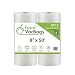 SALE! Two 8"X50' Rolls of FoodVacBags 4 mil Commercial Grade Vacuum Sealer Bags - Make Your Own Size Bag! - for Foodsaver, Seal-A-Meal, plus other machines