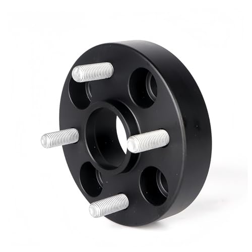 Entretoises de roue en aluminium noir 30mm pour Honda Jazz, élargisseurs 4 trous robustes