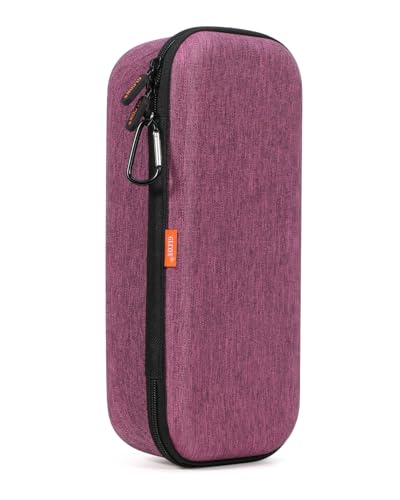 Image of Grape-Purple Large Carrying Case for 3M Littmann Stethoscopes, MDF Acoustica Stethoscopes - Hard Shell Stethoscope Bag Universal Travel Carrying Case for Doctor, Nurse Accessories, Medical Tools