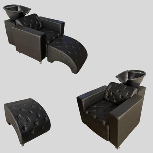 HENVIFER, LAVATÓRIO HENVIFER LUXO PRETO SALÃO DE BELEZA BARBEARIA