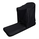 Silberbeschichtete Polyester-Laufbandabdeckung für faltbare Laufmaschinen mit belüfteten Netz-Einsätzen und sicherem Kordelzug-Verschlusssystem (165 x 76 x 140 cm)