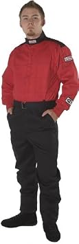 G-FORCE Racing Gear G-Force 4125SMLRD GF 125 Red Small Single Layer Racing Suit