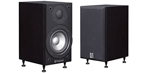 Paire d'enceintes bibliothèque Highland Aingel 3201 noire