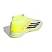 adidas Unisex F50 League Mid Turf Sneaker, Team Solar Yellow/Black/Lucid Red, 9 US Men