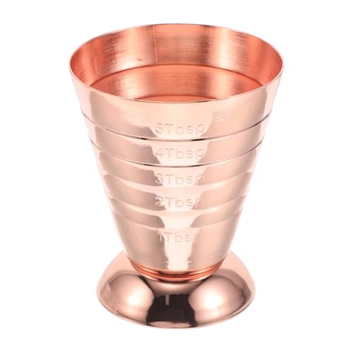 Holibanna Taza Medidora De Barra Jigger Medidas Acero Inoxidable 1pc Para Coctelería
