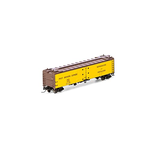 Athearn N 50' Ice Bunker Reefer FOBX #4055 ATH2377 N Rolling Stock