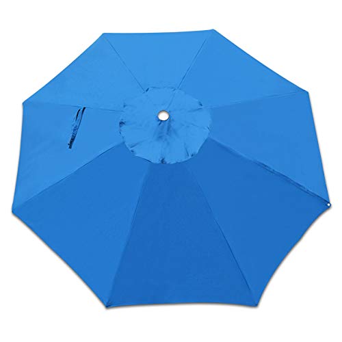 Strong Camel Round Replacement Canopy Cover for 11.5' 7 Ribs Roma Cantilever Patio Umbrella Parasol Top