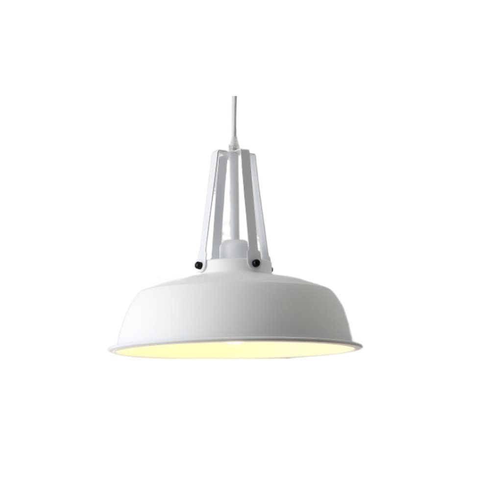 Lustre salon blanc au design de brindille artistique et base E27 en fer durable pour bar