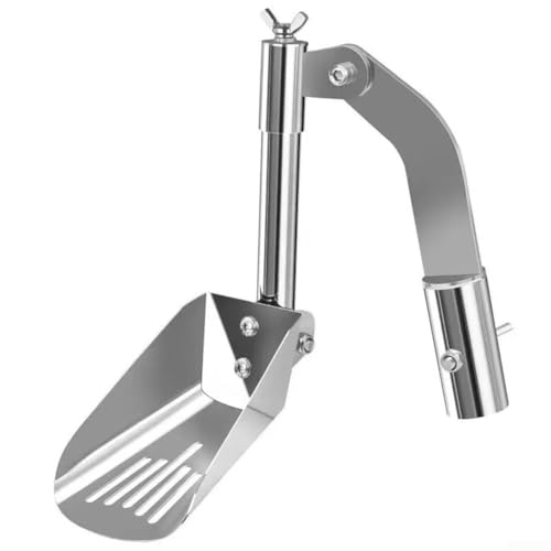 SageFurned Pelle de gouttière - Pelle de jardin - Petits outils de nettoyage pour gouttières en plastique - Poignée domestique - Nettoyeur efficace de gouttières pour nettoyer les gouttières (style