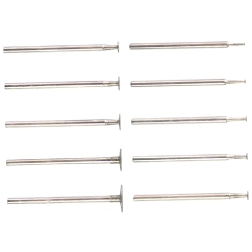 Set de 10 fresas T Shape con vástago 3/32 pulg miniatura 5