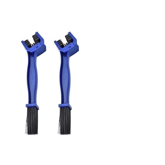 QNJL-Multi Purpose Universal Bike & Cycle Gear Chain Cleaning Brush with Soft & Long Bristles Ideal for Quick Motorcycle Bicycle Crankset Cleaner Washer Tool Pack of 2 (Blue) (B0D8FWRJCC) Amazon Price History, Amazon Price Tracker