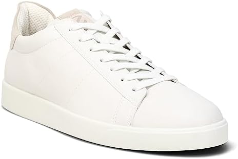 ECCO Men's Street Lite Retro Sneaker, White/Gravel, 11-11.5 | Image 3
