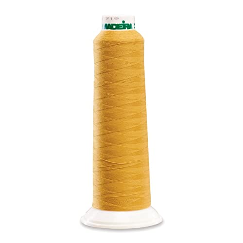 Hilo para overlock Madeira Poly Gold 2000YD miniatura 1