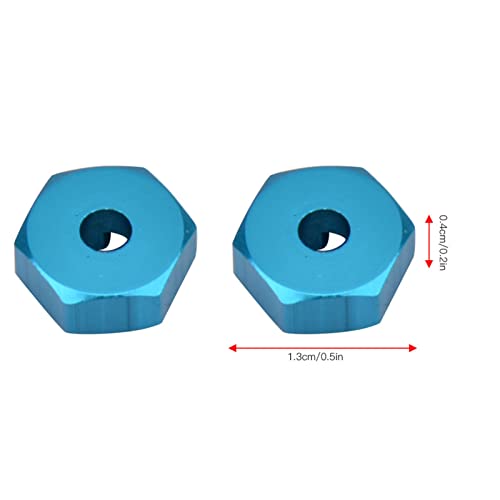 RC Rad Hex Adapter, 4 Stücke Metall 7mm bis 12mm Rad Hex Hub Adapter für RC Ersatzteil RC Auto Upgrade Teile