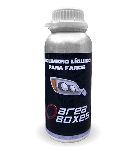 AREABOXES Kit Restauración Faros Coche con Polímero Líquido