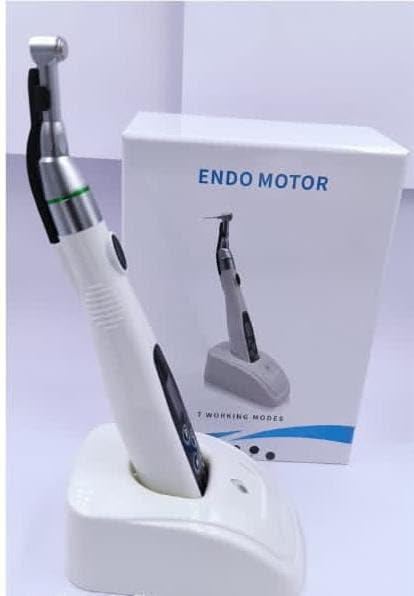 Image of Ekodento Cordless LED Endo Motor with 7 Working Programmes, Speed 130-600 RPM, Torque 0.6-4.0 Ncm, Rechargeable