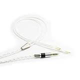 NewFantasia 4.4mm Balanced Male 6N OCC Copper Single Crystal Silver Plated Cord 4.4mm Balanced Cable...