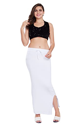 Image of RANI SAAHIBA Women's Stretchy Slim Fishcut Petticoat Cotton Shapewear