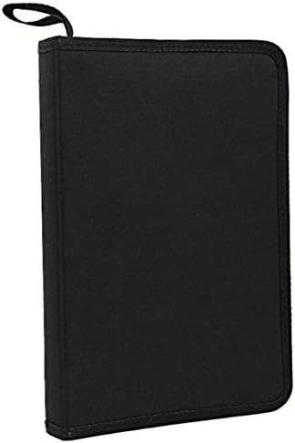 KIKEEP Artist Paint Brush Bag Holder Canvas Pouch Case Paint Brush Storage for Acrylic Oil Watercolor Gouache Artist Paint Brush Canvas Holder (36 Slots Black)