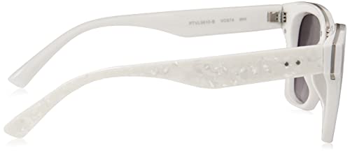 Vince Camuto Vc974 Chic 100% Uv Protective Women's Cat Eye Sunglasses. Luxe Gifts For Her, 63 Mm, White #TOP2