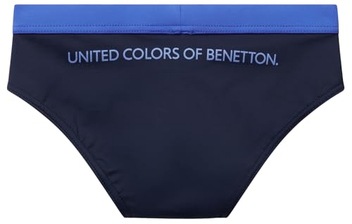 United Colors of Benetton Jungen Slip Mare 3l030s02k Schwimm-Slips, blau, 160 cm