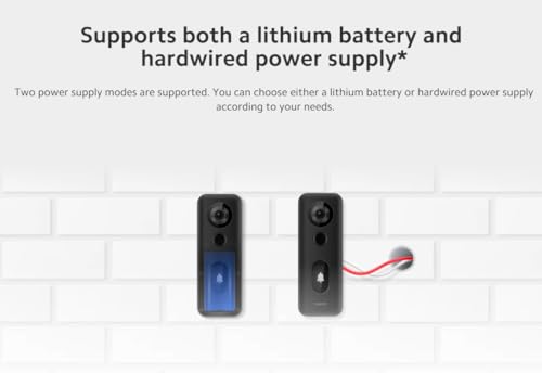 Xiaomi Smart Doorbell 3S timbre inteligente con cámara 2K negro para control de accesos 7