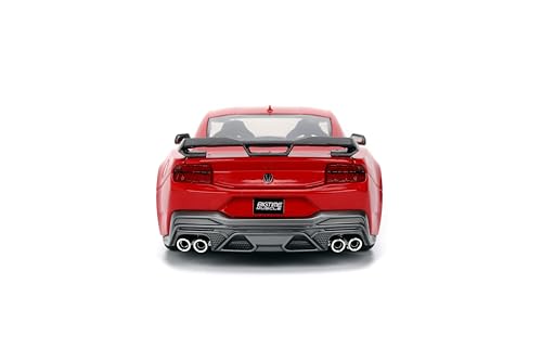 Jada Toys Bigtime Muscle 1:24 Ford Mustang Dark Horse Rojo miniatura 7