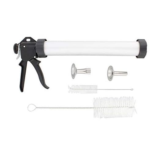 7Penn Beef Jerky Maker Kit – 15in Aluminum Beef Jerky Shooter Jerky Extruder Homemade Jerky Kit Beef Stick Maker