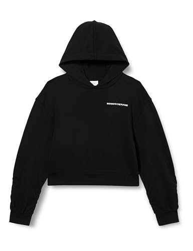 Sweat à capuche fille s.Oliver molleton pull enfant manches longues