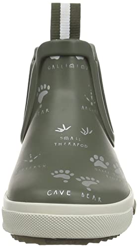 Joules Boy's Rain Boot, Green Foot Prints, 9 Little Kid #TOP1