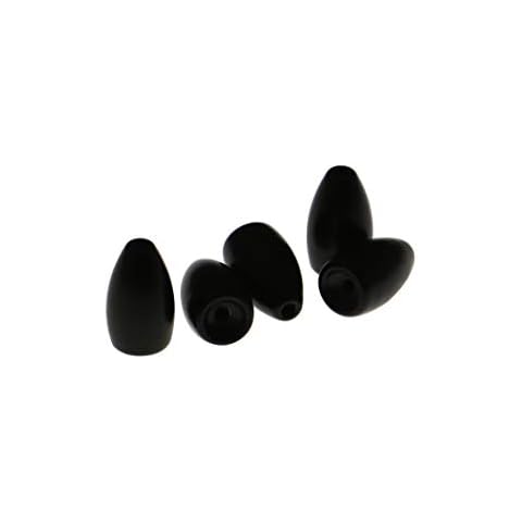 Temorah Tungsten Flipping Weights (Matte Black, 3/16OZ 10PCS) Cover