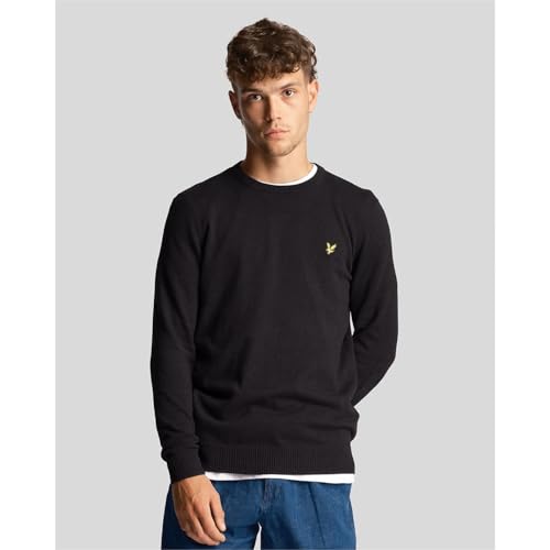Pull Col Ras du Cou Lyle & Scott Hommes Coton Mérinos