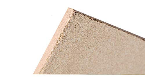 Vermiculite Brandschutzplatte | 400x600x30mm | Schamotte-Ersatz