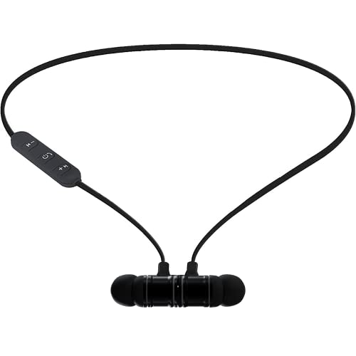 Ijoy Headphones Wireless Bluetooth- Wireless Sports Earbuds Ipx4 Sweatproof- Sport Headphones With Microphone, Bluetooth Earbuds For Workout, Running, Gym (Black) #TOP2