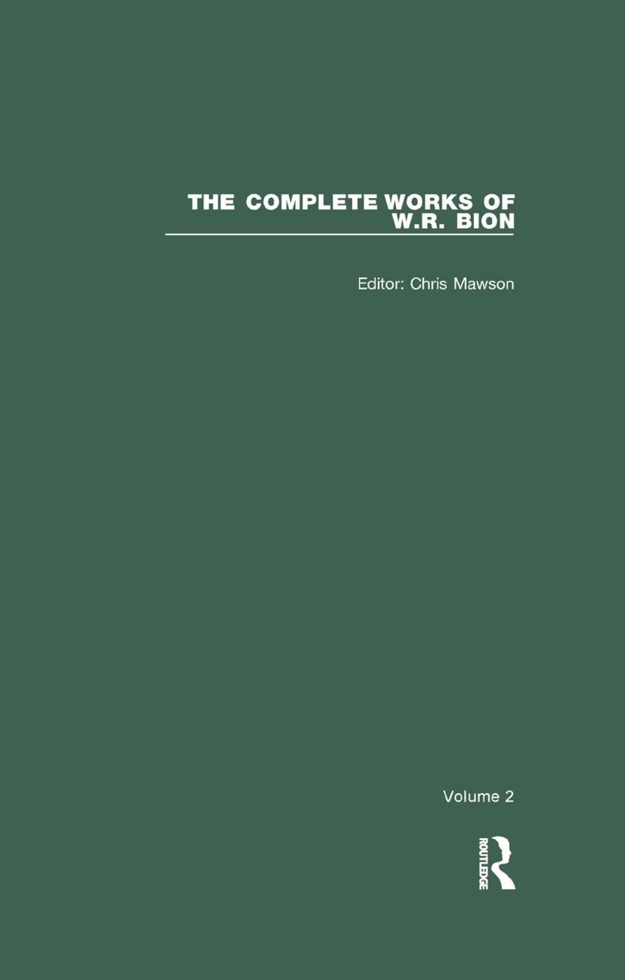 Complete Works of W.R. Bion