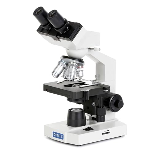 Omax M82ES Amscope Omax 40X-2000X Lab Led Binocular Compound Microscope cover