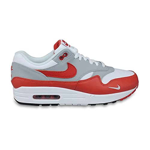 Nike DH4059-102 Air Max 1 LV8 Uomo, White/Martian Sunrise-Wolf Grey-Black EU 42