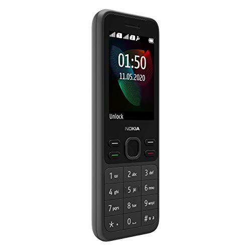 Nokia 150 6.1 Cm (2.4) 90.53 G Black Feature Phone, W128441811 (Black Feature Phone)