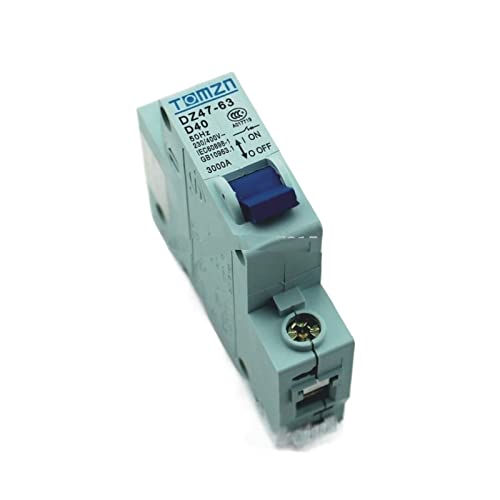 Disjoncteur MCB C45 1P 40A monophasé courbe D pour tableau électrique 50HZ - 2