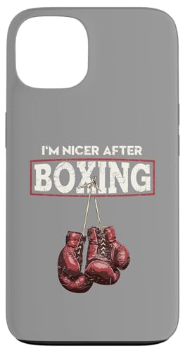 I'm Nicer After Boxing Funny Fitness `x[VfUC X}zP[X iPhone 13 p